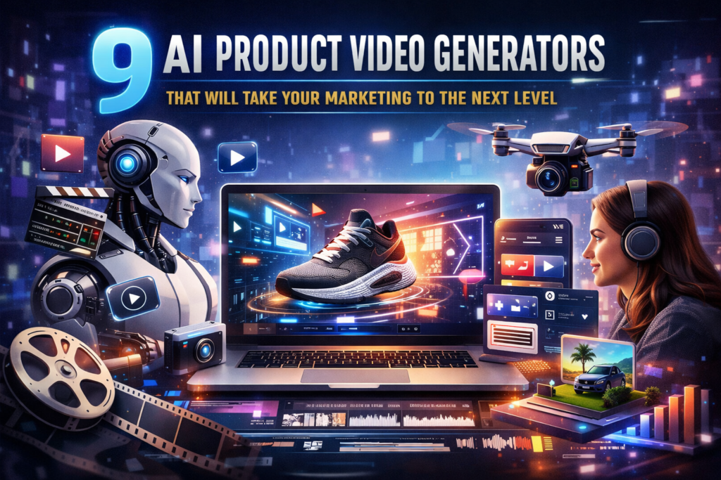 9 AI Product Video Generators That Will Take Your Marketing to the Next Level